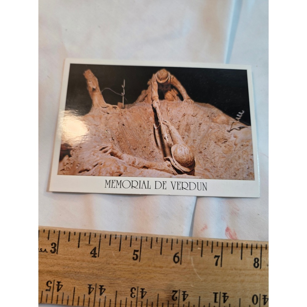 Memorial de Verdun Postcard The Verdun Mud WWI Military History France P. Viard